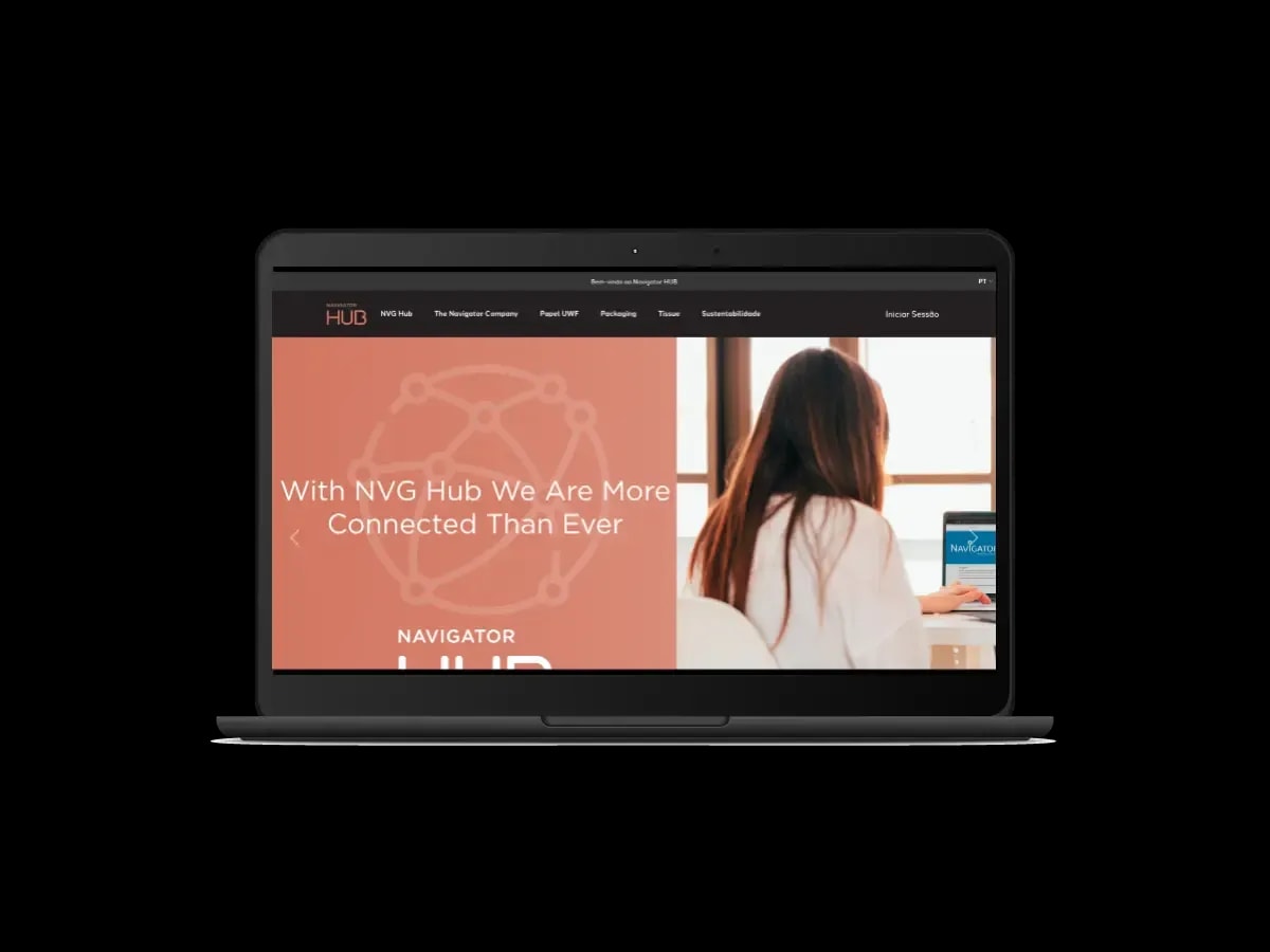 navigator hub website image